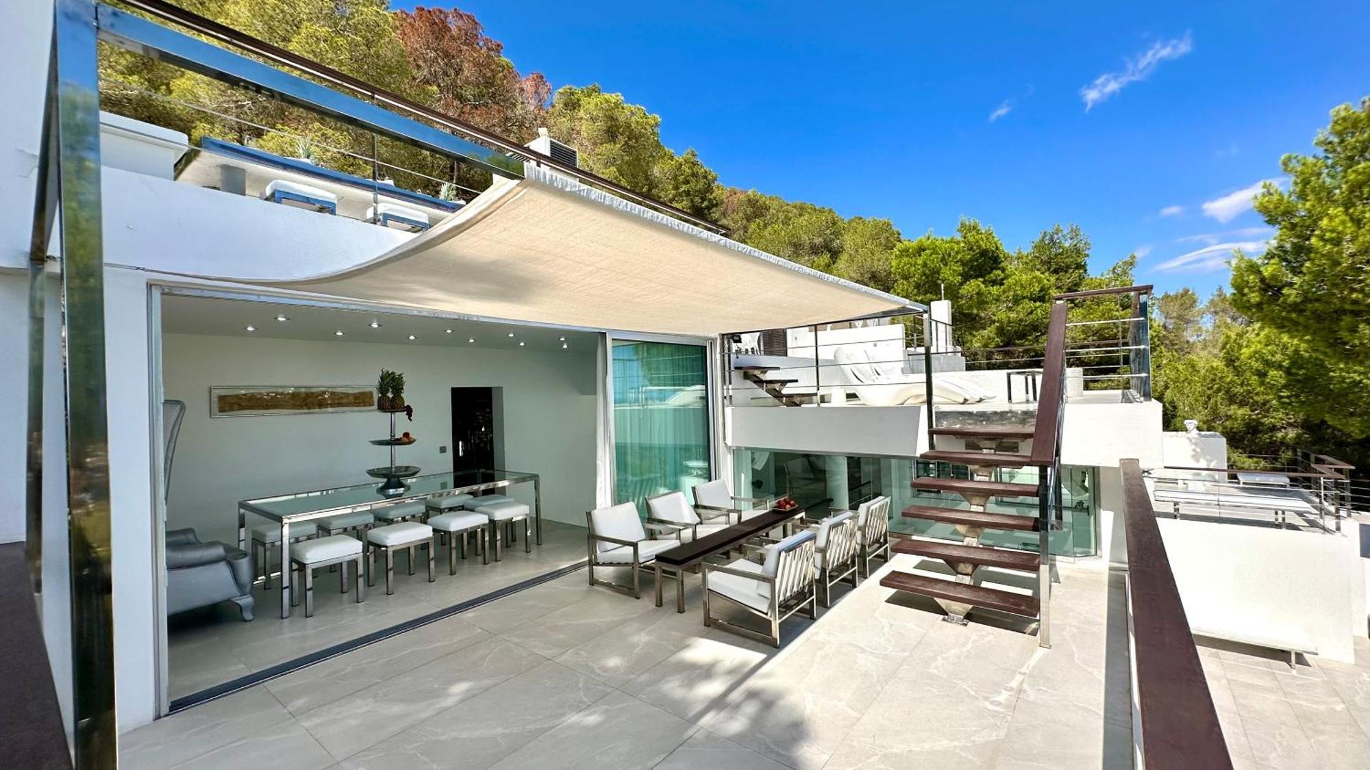 Villa Roca Ibiza - Un Paraiso Premium A Solo 10 Minutos De La Ciudad De Ibiza Y De Las Playas Cala Jondal Y Salinas Sant Jordi de ses Salines Kültér fotó